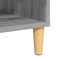 Produktbild för Kaffeebord Grå Sonoma 102 x 55 x 35 cm Konstruerat trä