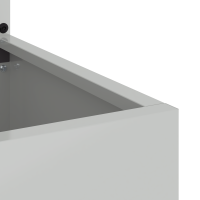 Produktbild för Trädgårds integritetsskärm Silver 50 x 150 cm Galvaniserat stål