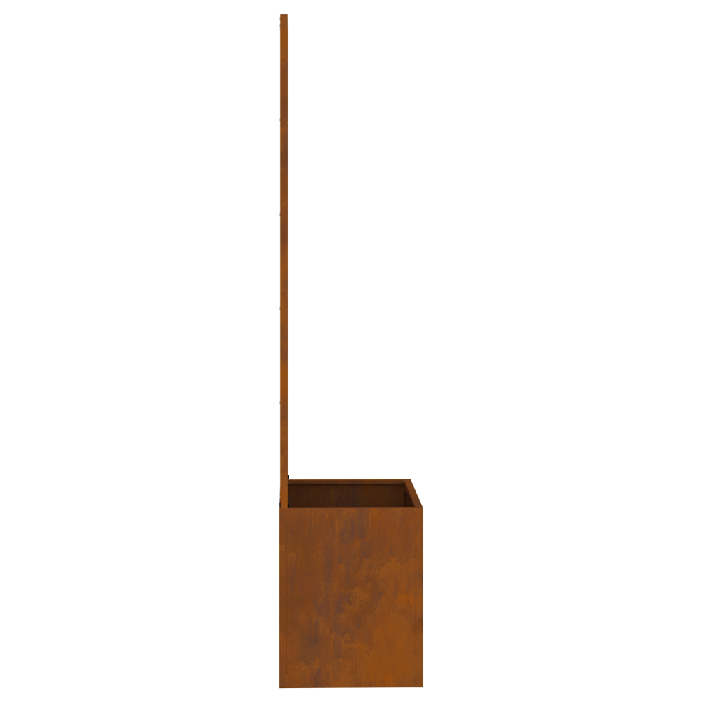 Produktbild för Trädgårds integritetsskärm Rostig 50 x 32 x 150 cm cortenstål