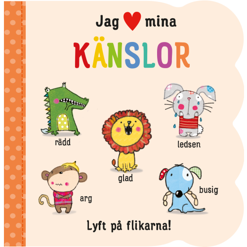 Tukan Förlag Jag [hjärta] mina känslor (bok, board book)