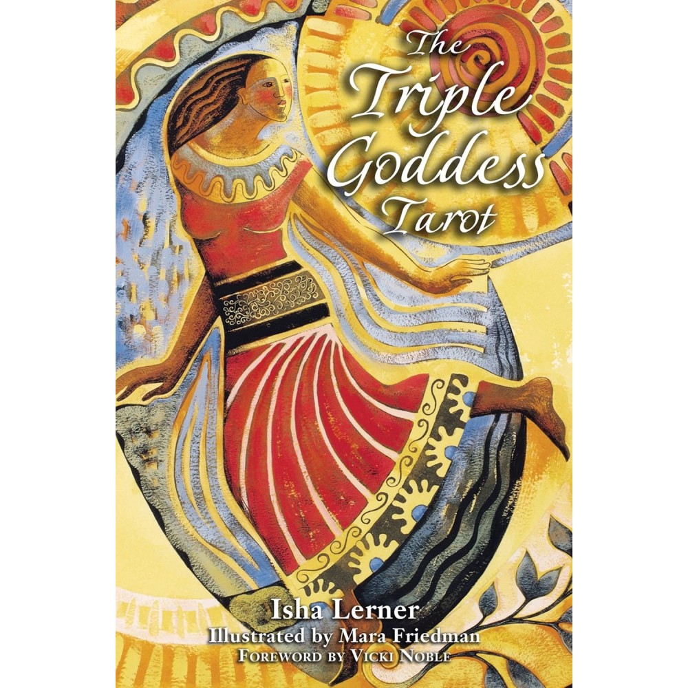 Produktbild för Triple Goddess Tarot (Book & 33 Card Deck)