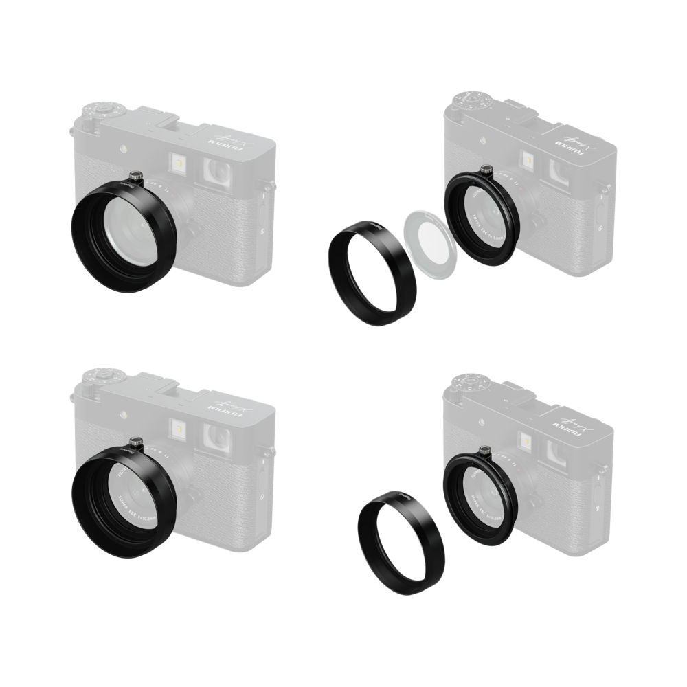 Produktbild för SmallRig 5215 Lens Hood for FUJIFILM X half Black