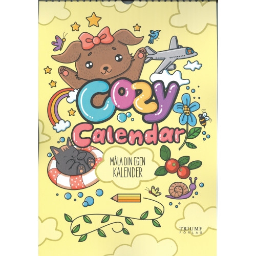 Triumf förlag Cozy Calendar. Måla din egen kalender! (fyll i datum) (bok)