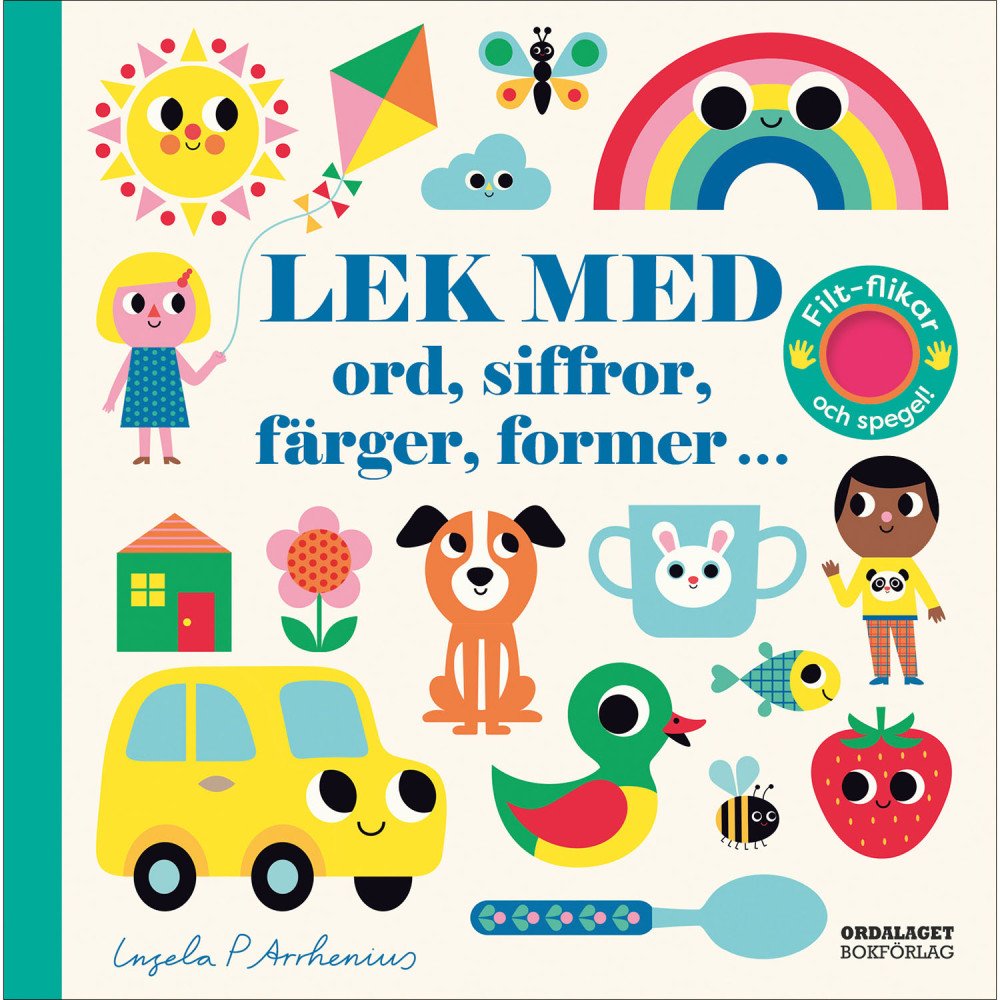 Produktbild för Lek med ord, siffror, färger, former