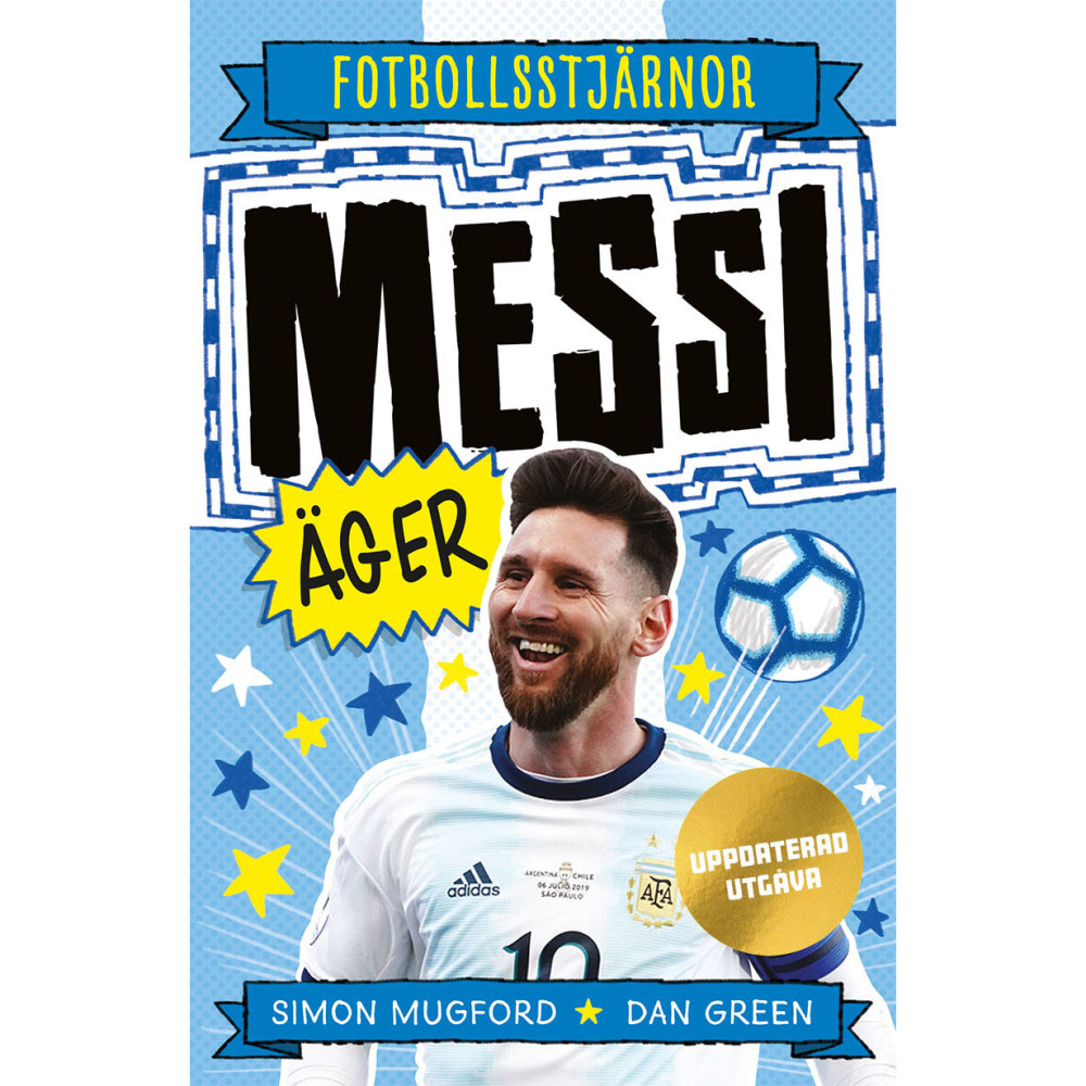 Produktbild för Fotbollsstjärnor : Messi äger