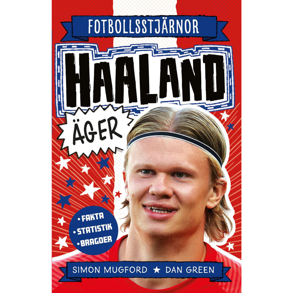 Produktbild för Fotbollsstjärnor : Haaland äger
