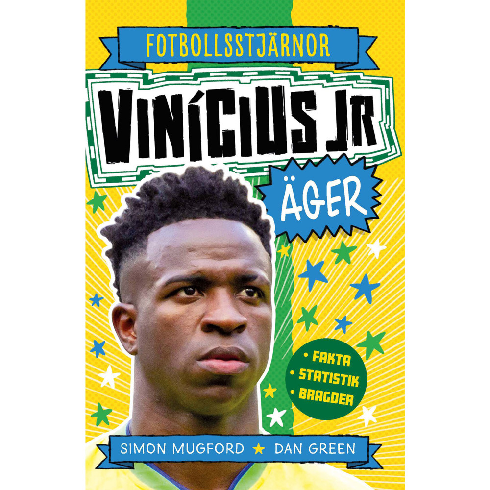 Produktbild för Fotbollsstjärnor : Vinicius Jr äger