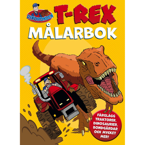 Tukan Förlag T-rex målarbok