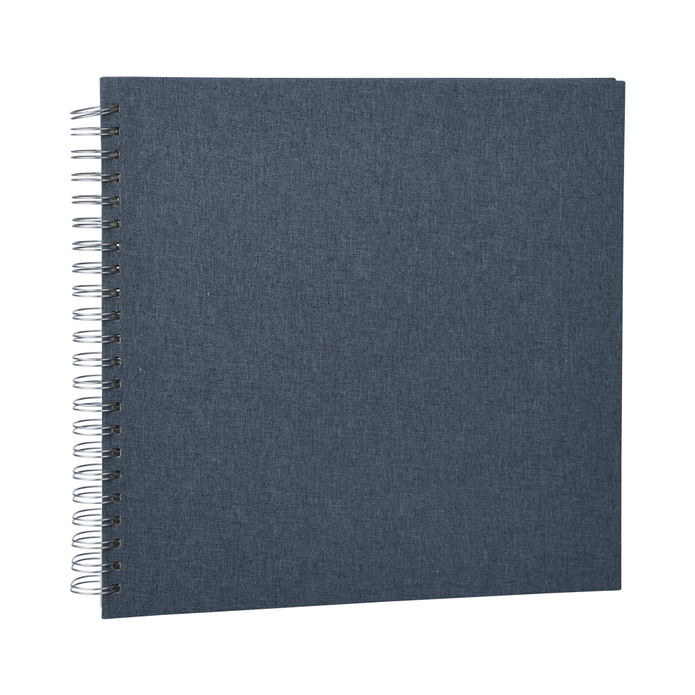 Produktbild för Focus Essence Wire-O 30x30 Blue w. white sheets