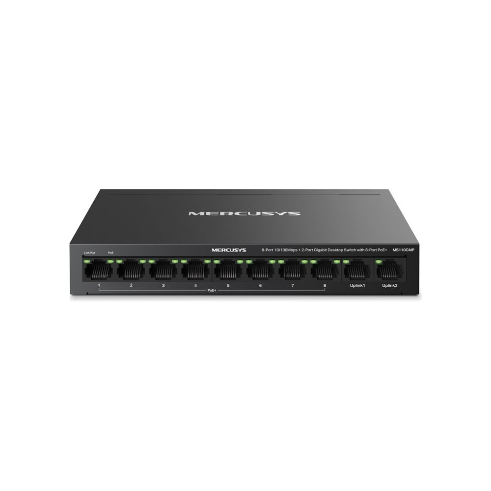 Produktbild för Mercusys MS110CMP V1 - switch - 8 portar