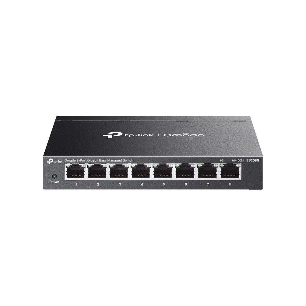 Produktbild för TP-Link Omada ES208G V1 - switch - 8 portar - Administrerad