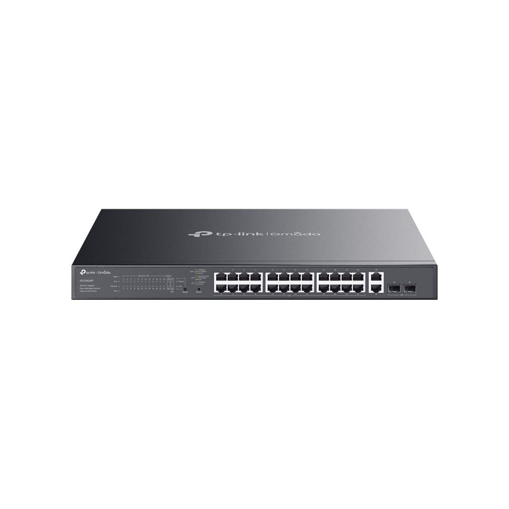 Produktbild för TP-Link Omada ES228GMP V1.6 - switch - 28 portar - Administrerad - rackmonterbar