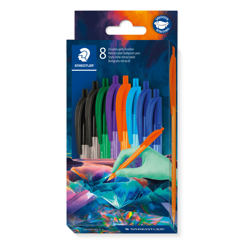 Produktbild för STAEDTLER® triangular ballpoint pen - dark