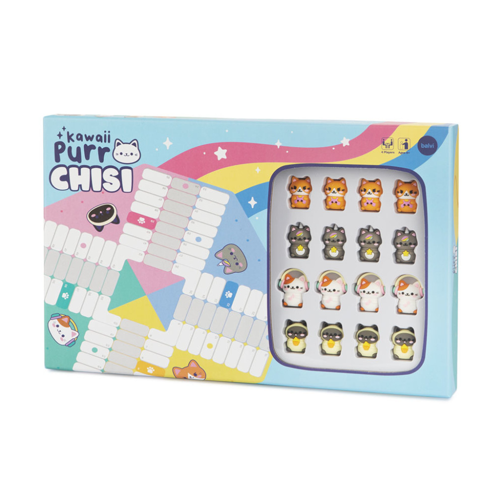 Produktbild för Spel Ludo, Kawaii Purrchisi
