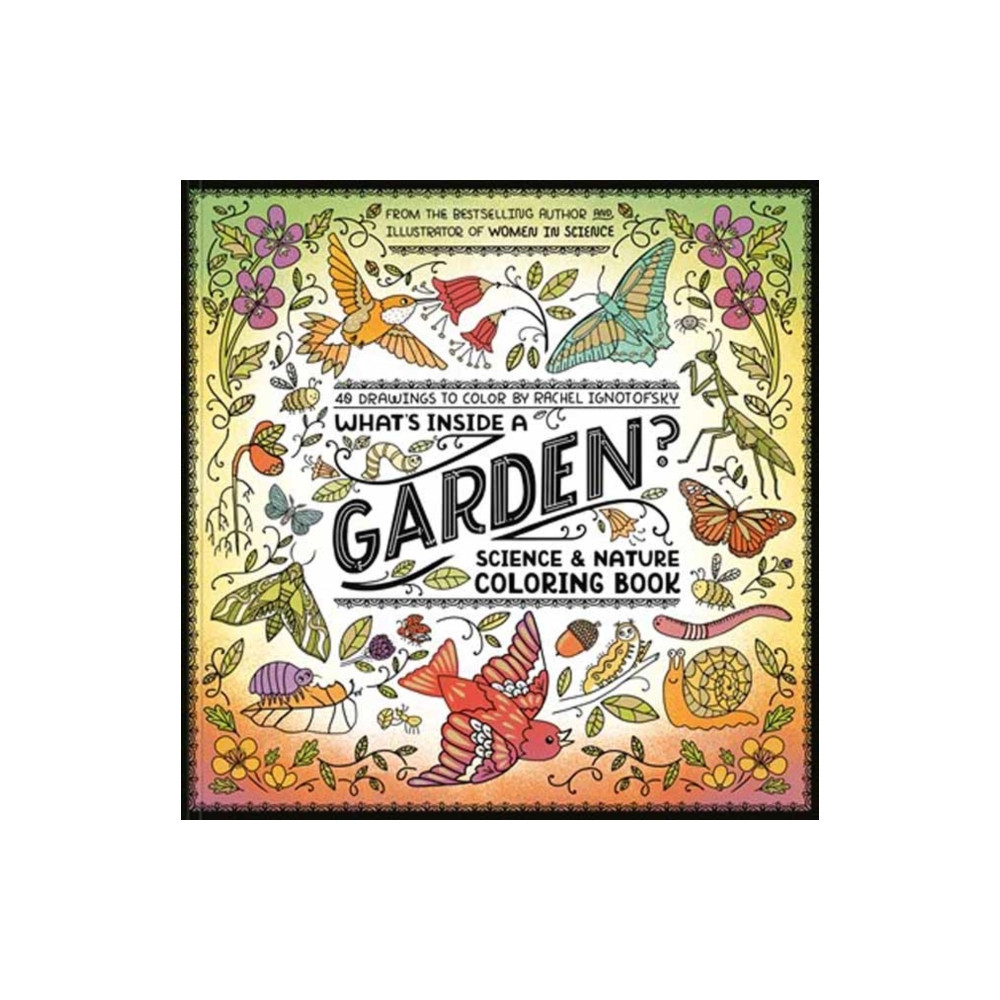 Produktbild för What's Inside a Garden?: Science and Nature Coloring Book (pocket, eng)