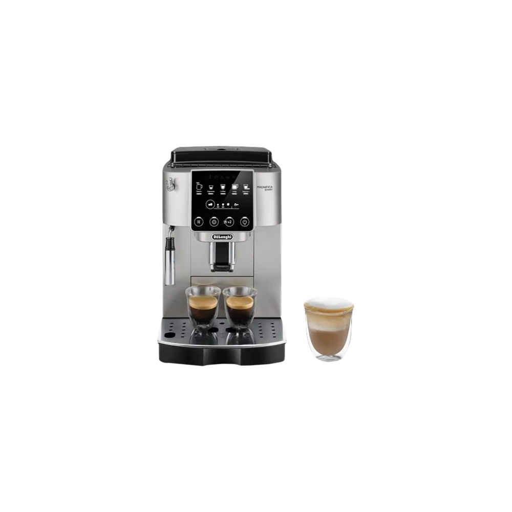 Produktbild för De'Longhi Magnifica Start ECAM220.31.SB - automatisk kaffekokare med mjölkskummare - 15 bar - svart silver