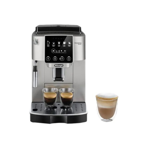 Delonghi De'Longhi Magnifica Start ECAM220.31.SB - automatisk kaffekokare med mjölkskummare - 15 bar - svart silver