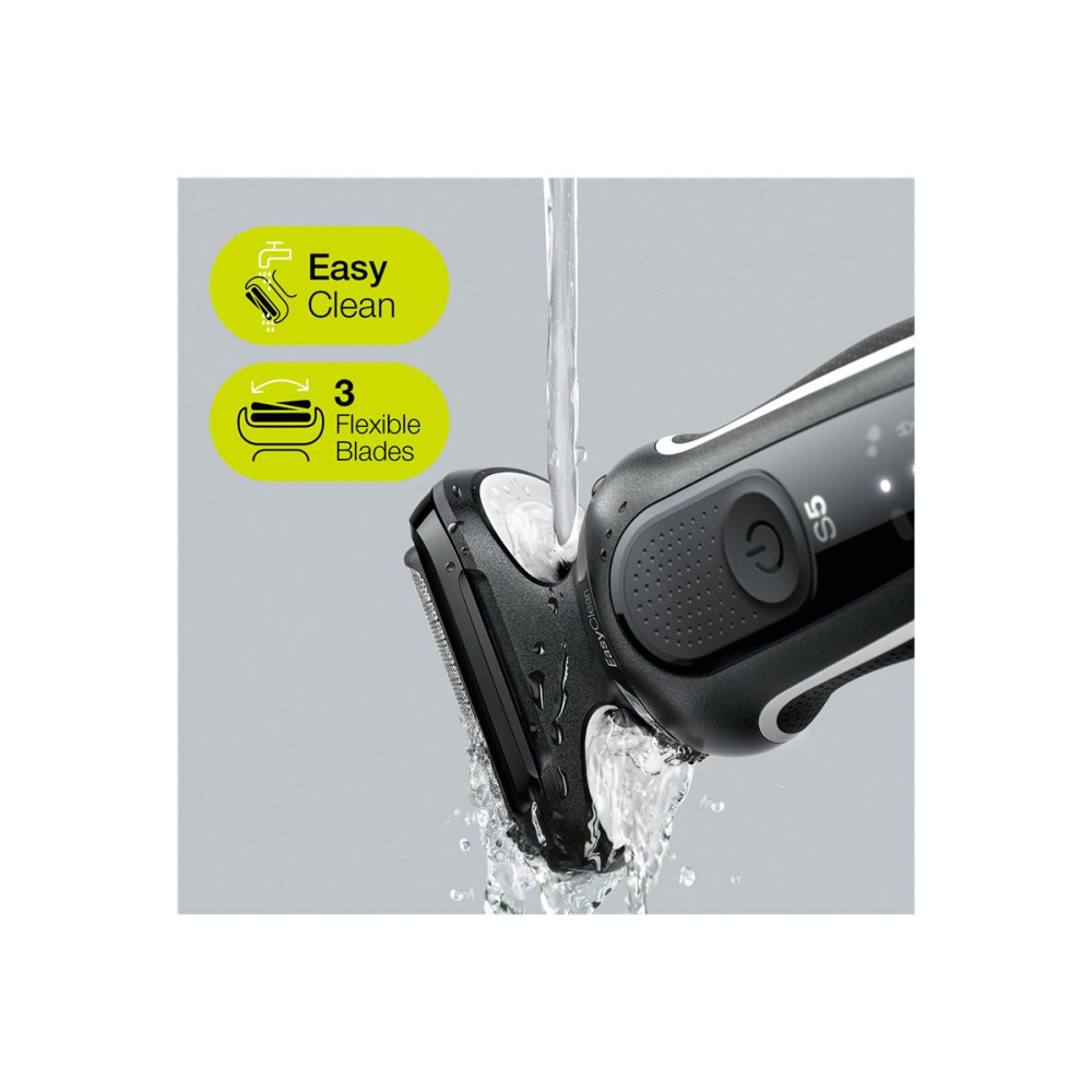 Produktbild för Braun Series 5 51-W1200s - rakapparat - vit