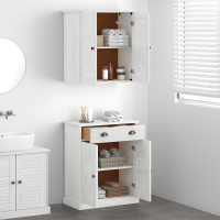 Produktbild för Badrumsmöbelset VIGO 2 pcs Vit och antikvit 67,5 x 34 x 80 cm