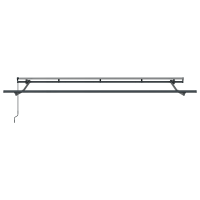 Produktbild för Utfällbar markis Randig Blå 350 x 200 cm tyg