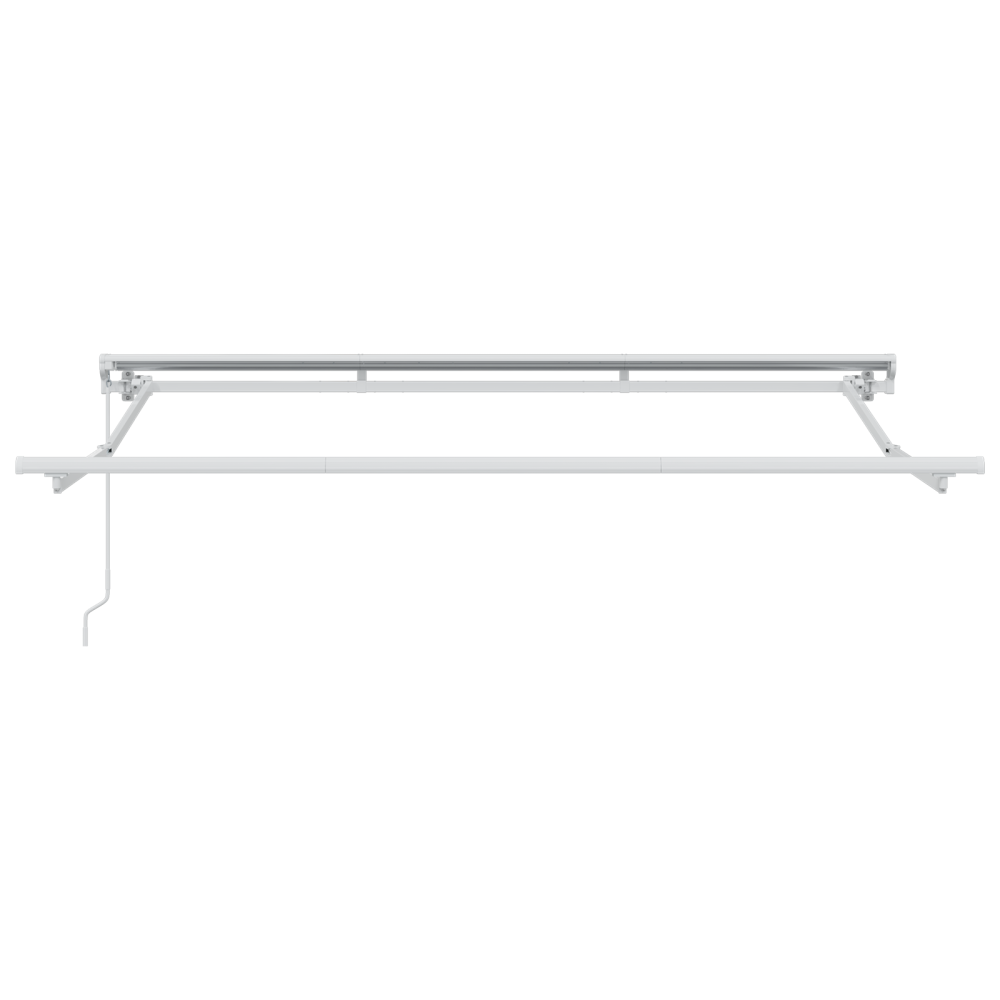 Produktbild för Markisram Brun 350 x 200 cm Polyester med PU-beläggning