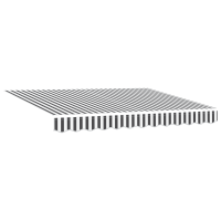 Produktbild för Utfällbar markis Antracit 350 x 200 cm tyg