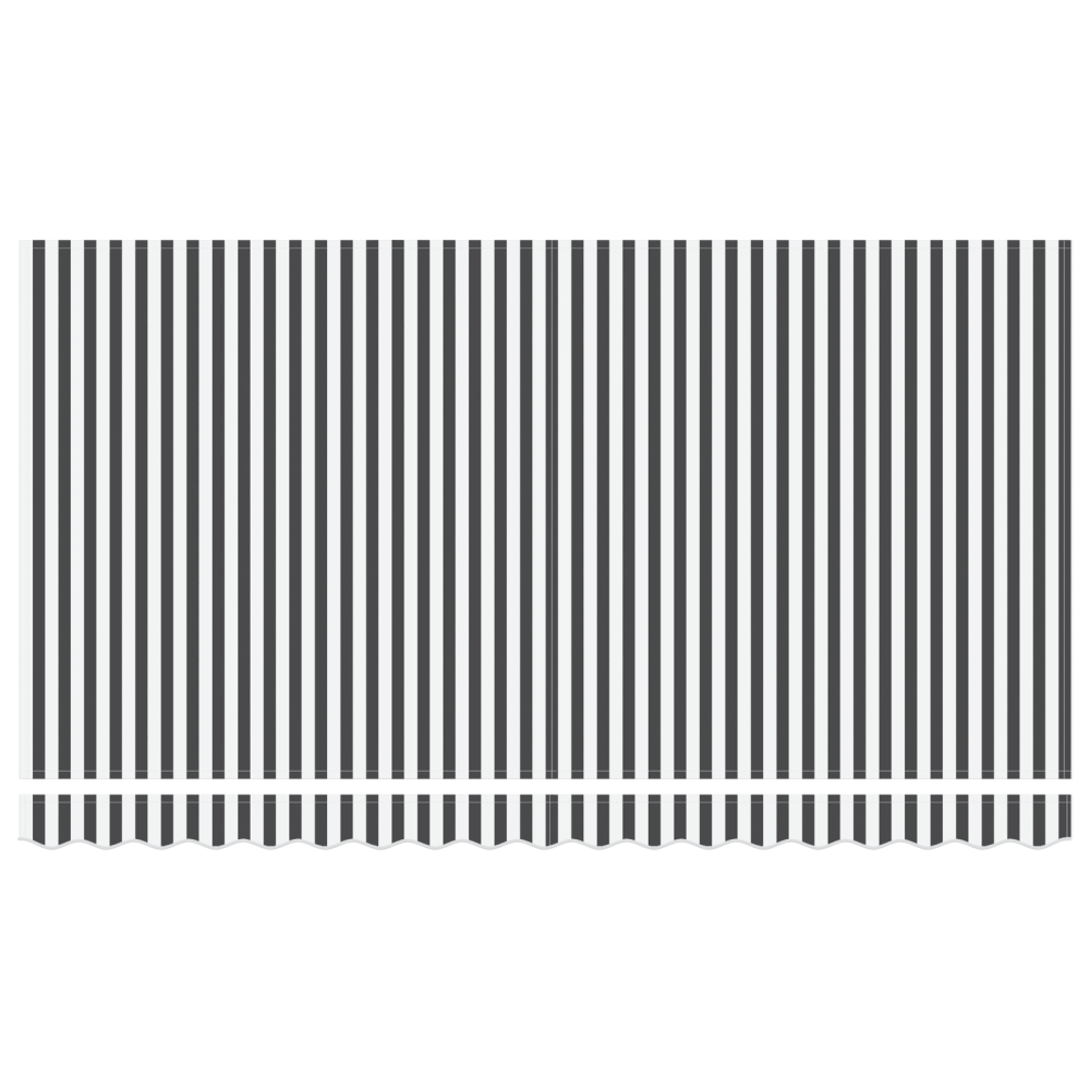 Produktbild för Utfällbar markis Antracit 400 x 200 cm tyg
