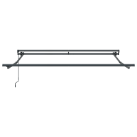 Produktbild för Markisram Vit 300 x 250 cm Polyester med PU-beläggning