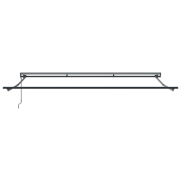 Produktbild för Markisram Orange och Svart 400 × 300 cm