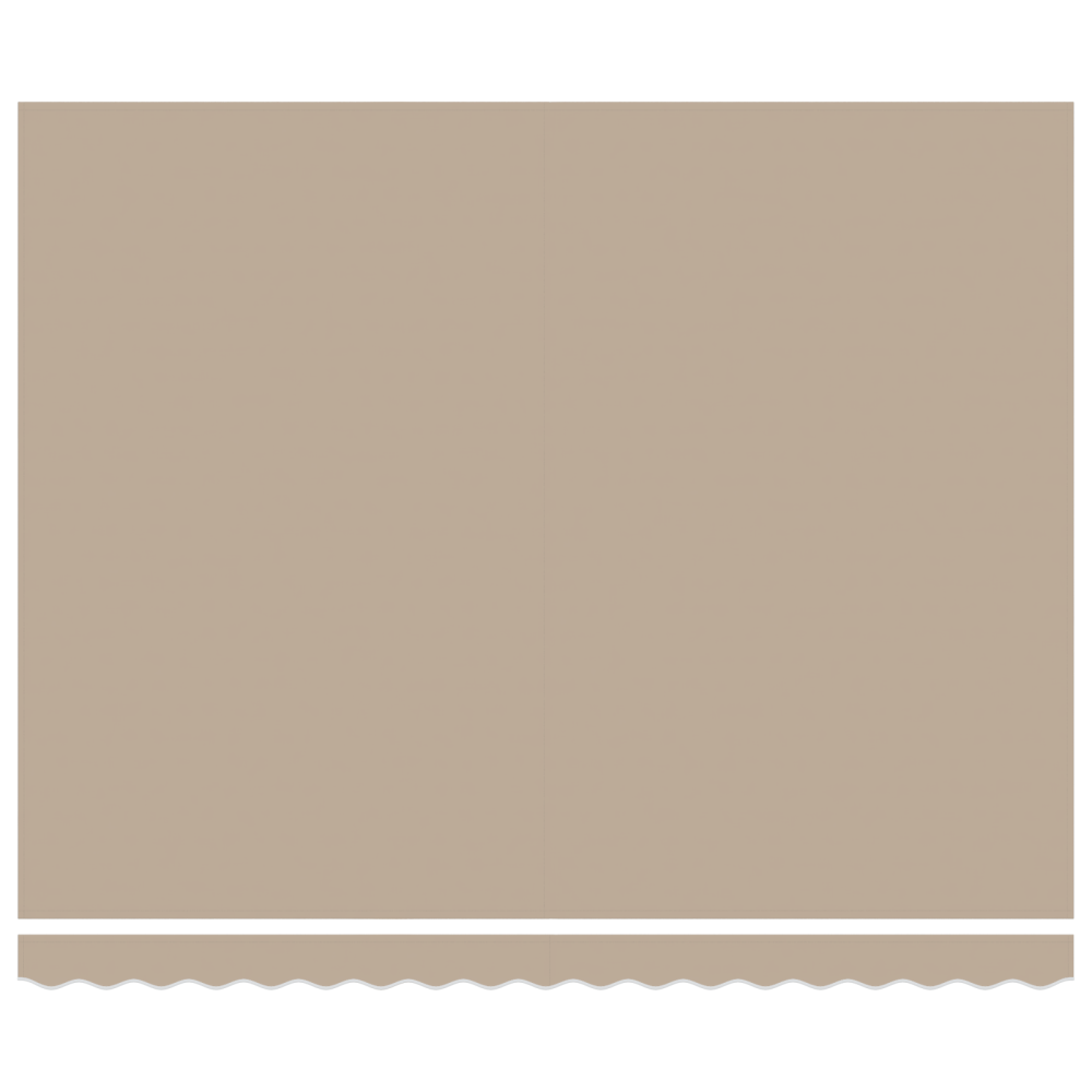 Produktbild för Markisram Beige 400 × 300 cm Polyester med PU-beläggning