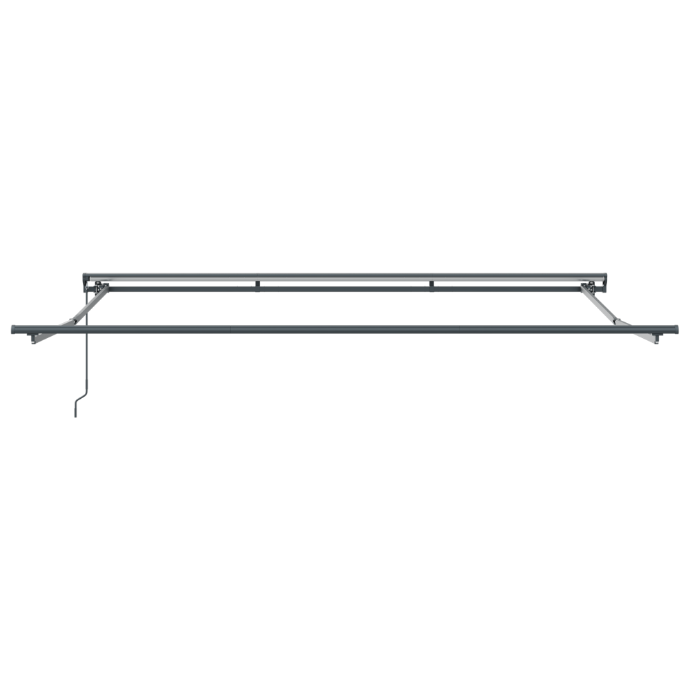 Produktbild för Markisram Vit 400 × 300 cm Polyester med PU-beläggning