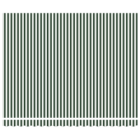 Produktbild för Markisram Grön och Vit 400 × 300 cm Polyester med PU-beläggning