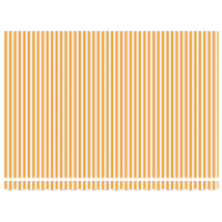 Produktbild för Markisram Gul och Vit 450 × 300 cm Polyester med PU-beläggning