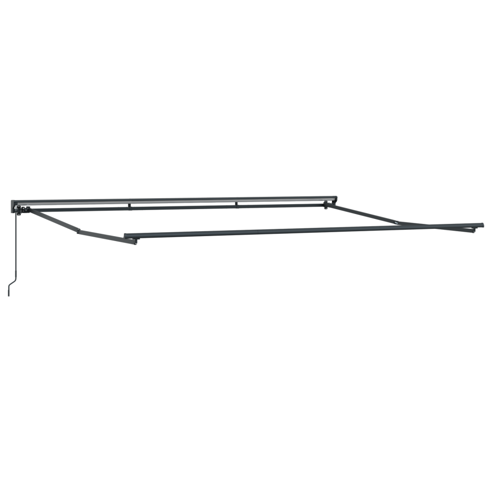 Produktbild för Markisram Orange och Svart 450 × 300 cm