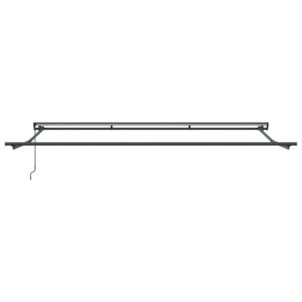 Produktbild för Markisram Vit 450 × 300 cm Polyester med PU-beläggning
