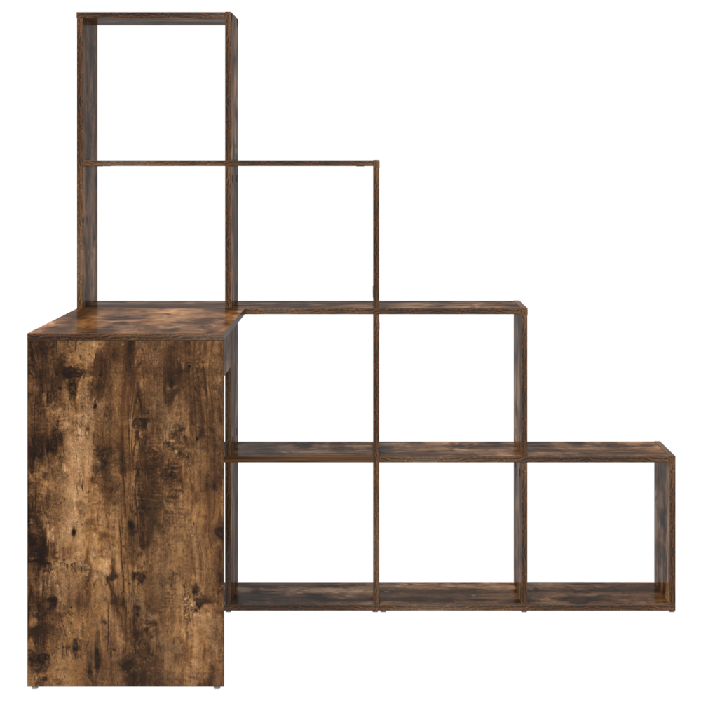 Produktbild för Hörnskrivbord Rökt ek 101,5 x 149,5 x 149,5 cm Konstruerat trä