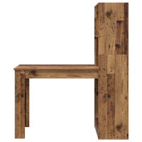 Produktbild för Skrivbord Gammalt trä 122 x 67 x 145 cm Konstruerat trä