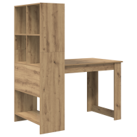 Produktbild för Skrivbord Artisan Ek Konstruerat trä 122 x 67 x 145 cm