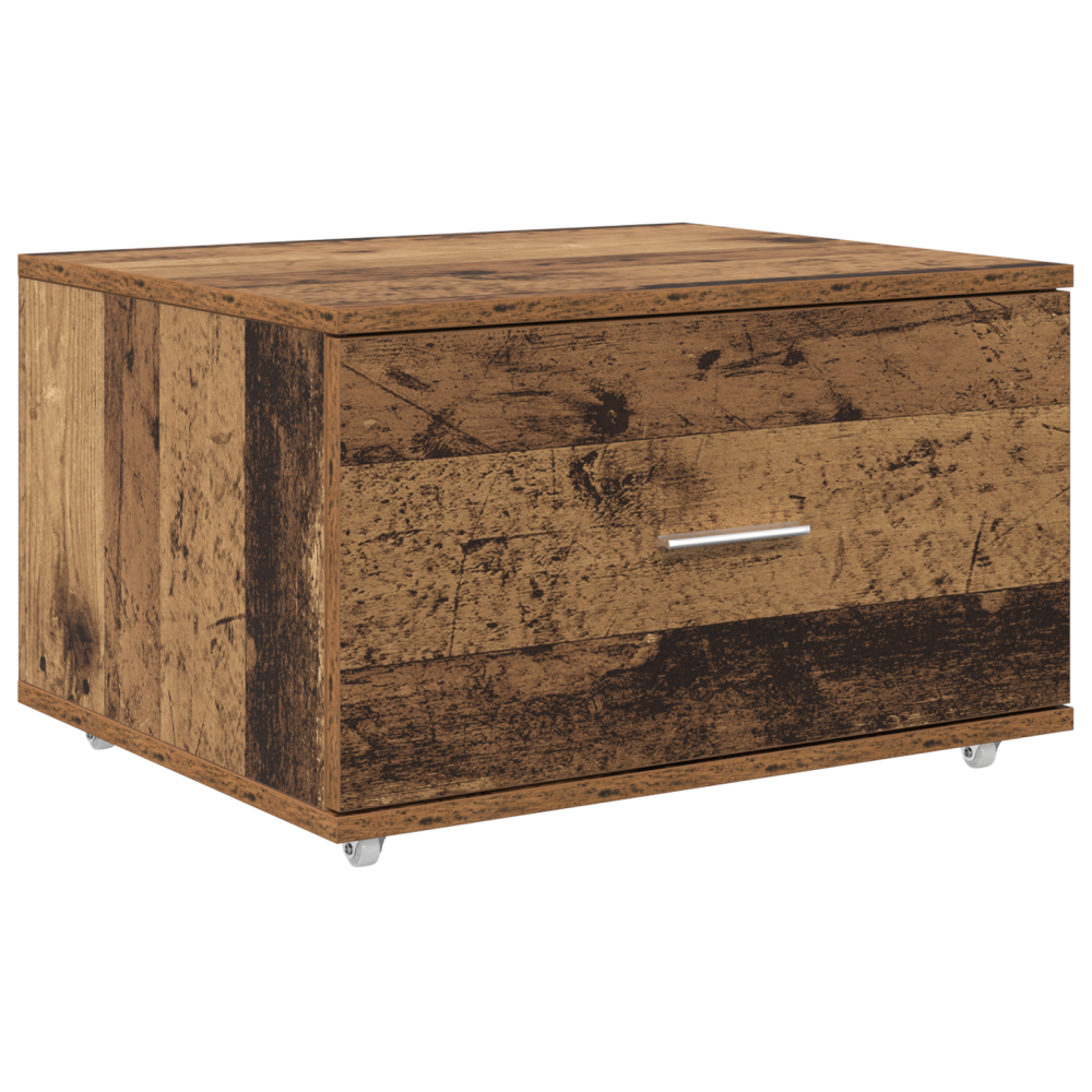 Produktbild för Skrivbord Gammalt trä 131,5 x 50 x 106,5 cm Konstruerat trä