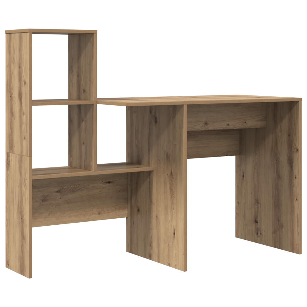 Produktbild för Skrivbord Artisan Ek 131,5 x 50 x 106,5 cm Konstruerat trä