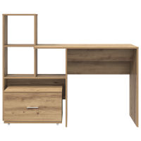 Produktbild för Skrivbord Artisan Ek 131,5 x 50 x 106,5 cm Konstruerat trä