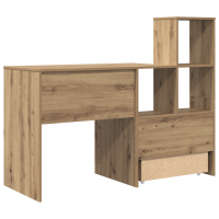 Produktbild för Skrivbord Artisan Ek 131,5 x 50 x 106,5 cm Konstruerat trä