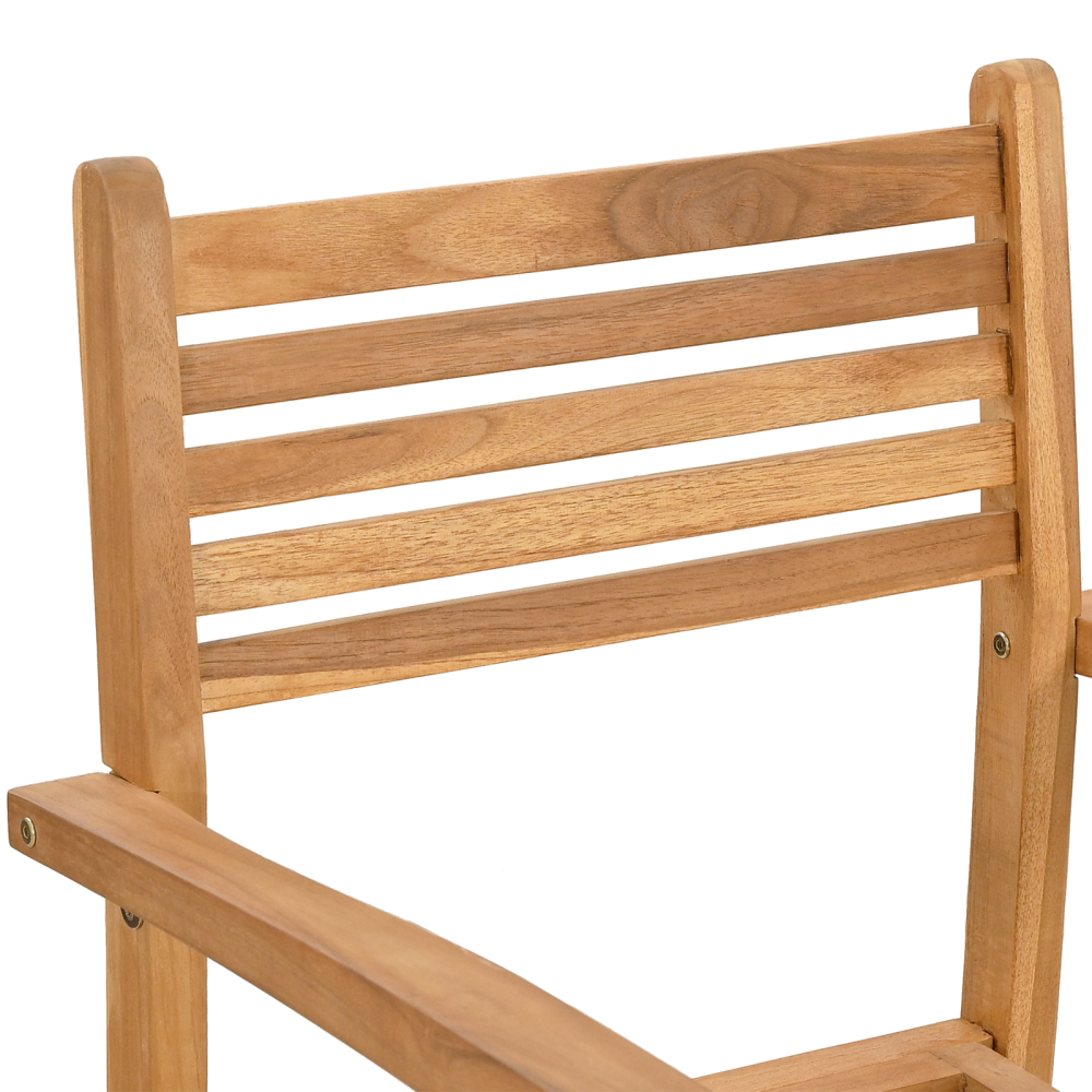 Produktbild för Stol 8 pcs Brun 56 x 55 x 90.5 cm Massivt teakträ