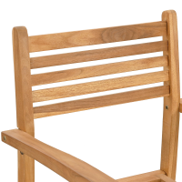 Produktbild för Stol 8 pcs Brun 56 x 55 x 90.5 cm Massivt teakträ