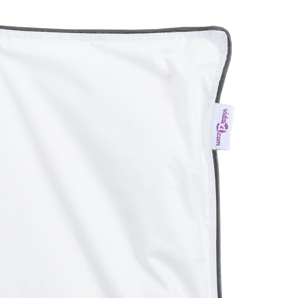 Produktbild för Vinter Täcke med kudde 2 pcs Vit Dunfjäder