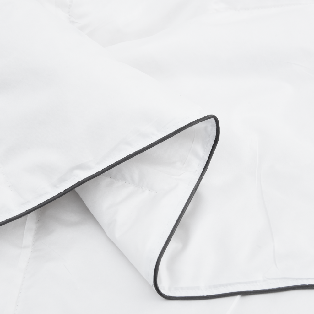 Produktbild för Vinter Täcke med kudde 2 pcs Vit Dunfjäder