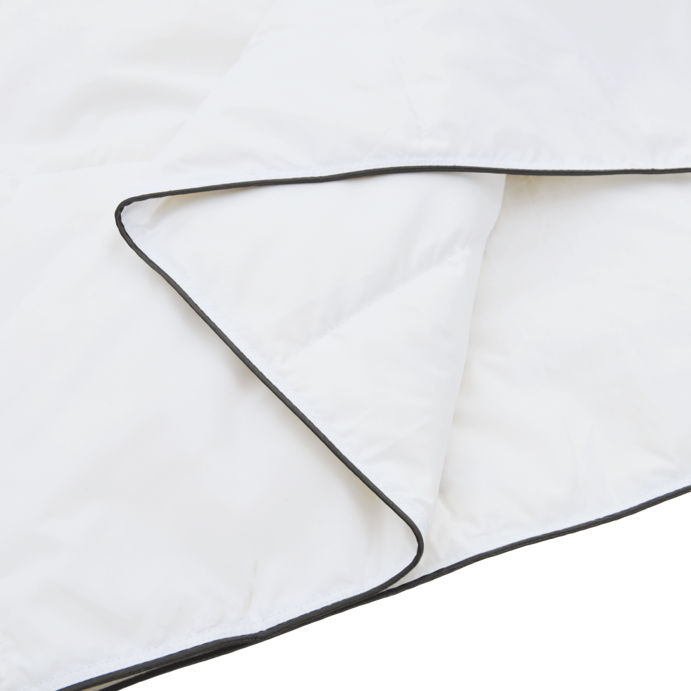Produktbild för Vinter Täcke med kudde 2 pcs Vit Dunfjäder
