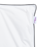 Produktbild för Vinter Täcke med kudde 2 pcs Vit Dunfjäder