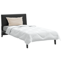 Produktbild för Sommar Duvet med kudde 2 pcs Vit Mikrofiber