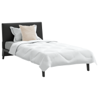 Produktbild för Sommar Duvet med kudde 2 pcs Vit Mikrofiber